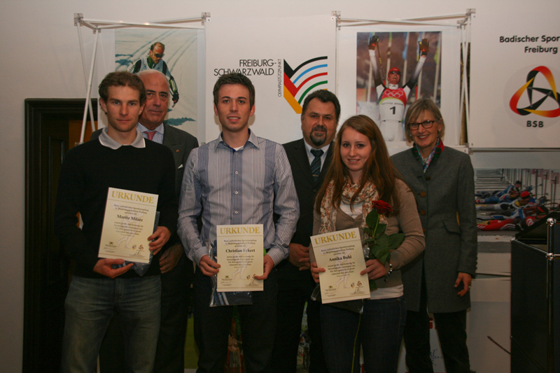 Südbadischer Sportlerempfang Freiburg - Christian Eckert ECKRAD.com Racing Team